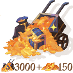 3150 Dragon Crystals (3000+150 Bonus)